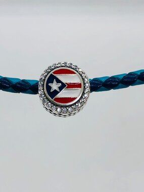 ✨✨Pandora Puerto Rico Flag Exclusive Dangle Charm